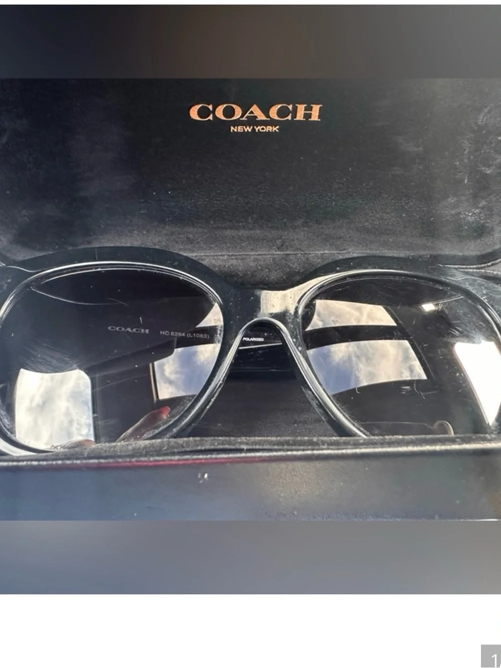 Coach glasses and purse